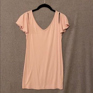 Light pink maternity top